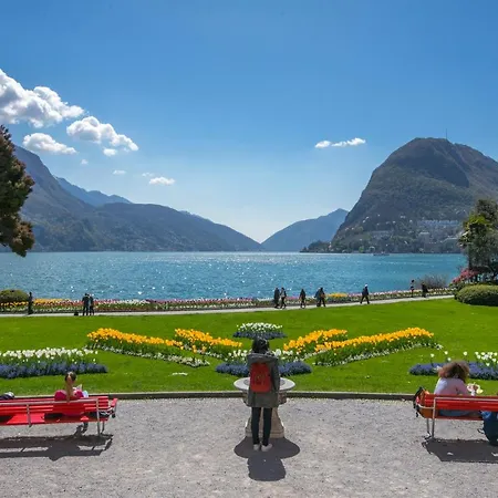 View - Happy Apartment Lugano